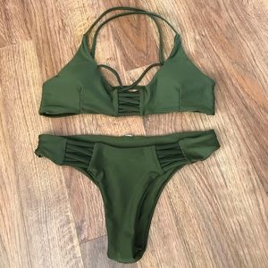 Zaful green bikini